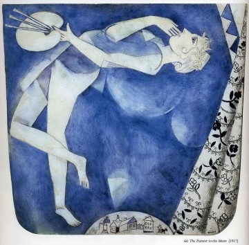  Chagall Pintura Art%C3%ADstica - El pintor de la luna contemporáneo Marc Chagall